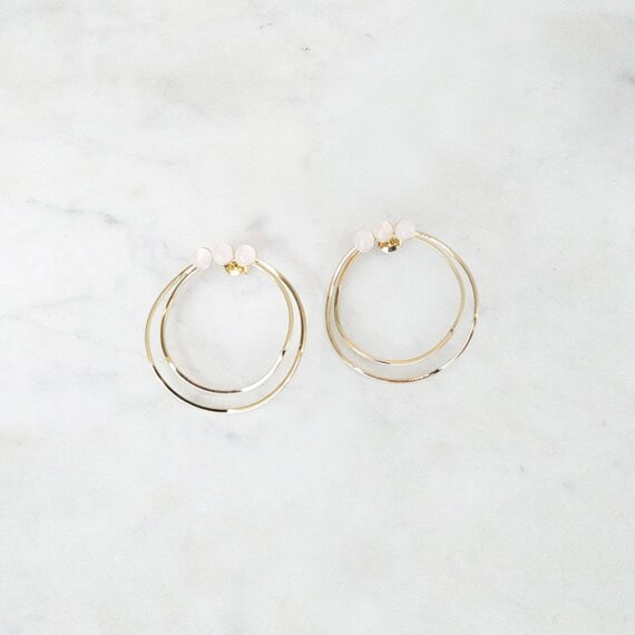 boucles eglantine nacre