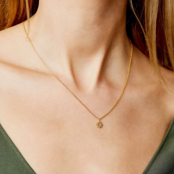 Collier mini soleil