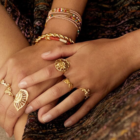 bague lastra fleurs