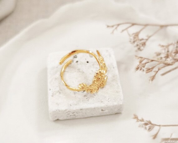 bague lastra fleurs