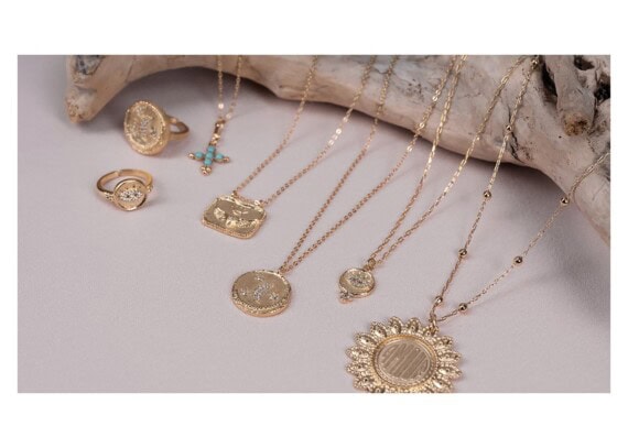 Collier coeur Infini