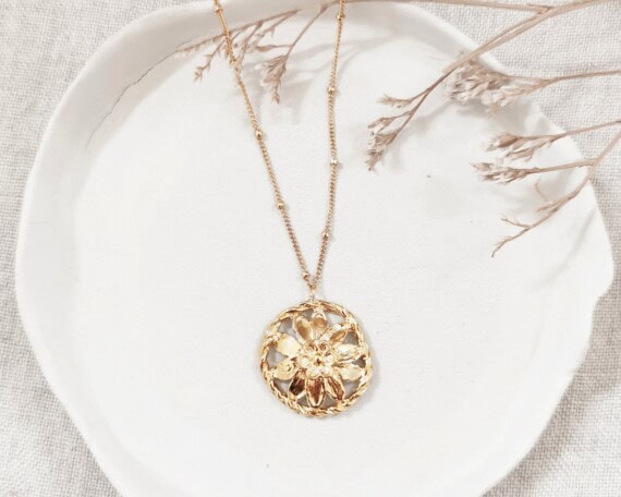 collier firenze fleur