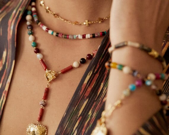Collier Nata perles vintage