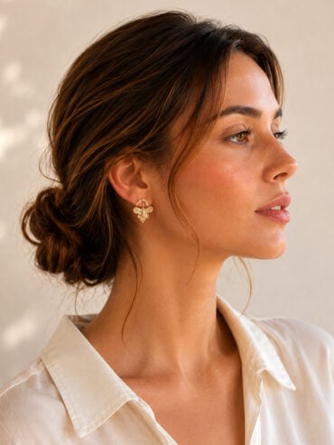 Boucles d'oreilles Floralia