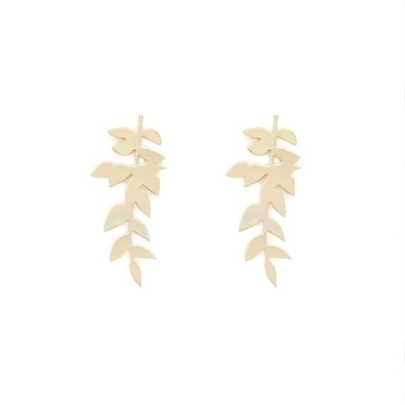 boucles d'oreilles frêne Oléa