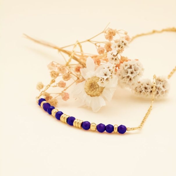 collier sakura yuna lapis lazuli