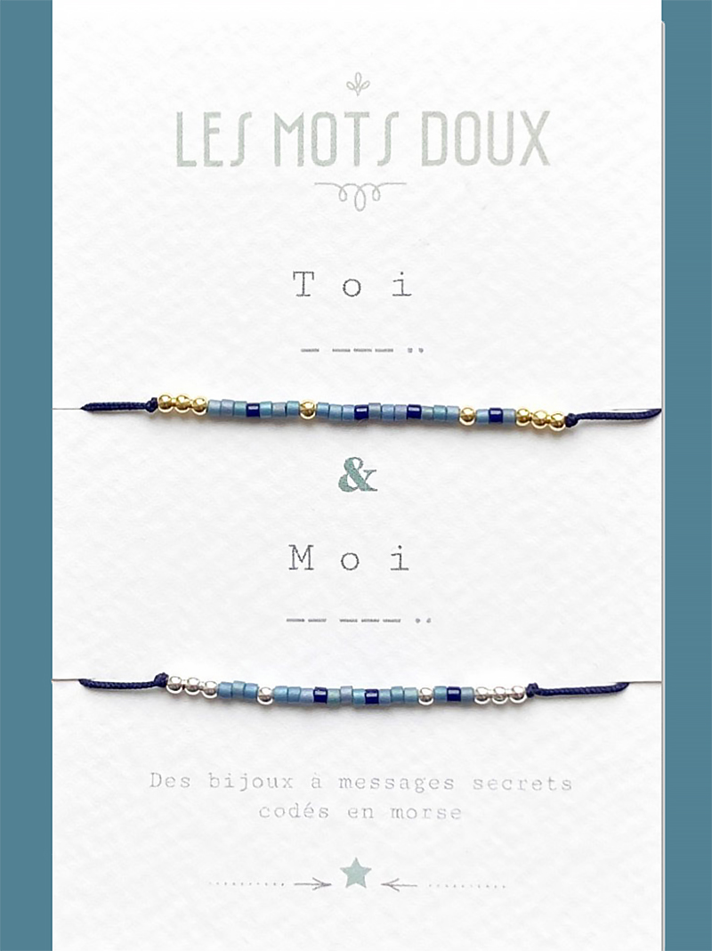 Duo de Bracelets Toi et Moi 2 Duo de bracelets toi et moi