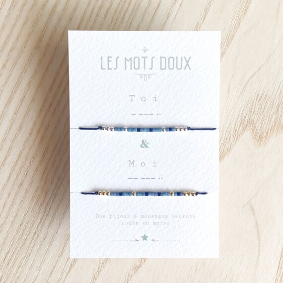 Duo de bracelets toi et moi