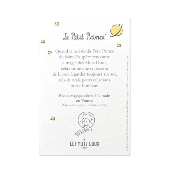 Braclet médaille Le Petit Prince plaqué or