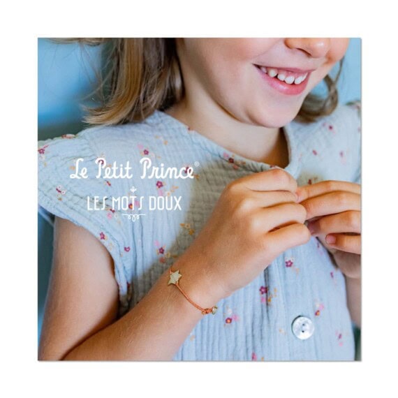 Braclet étoile Le Petit Prince plaqué or