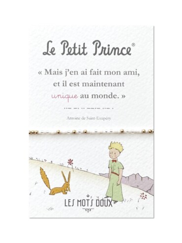 Bracelet le Petit Prince - Unique- code morse