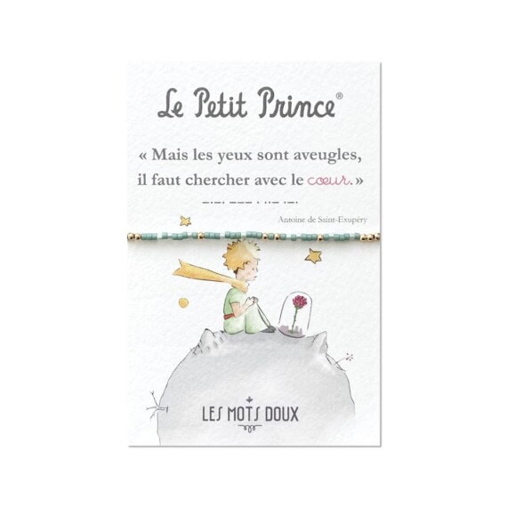 Bracelet le Petit Prince - Coeur - code morse