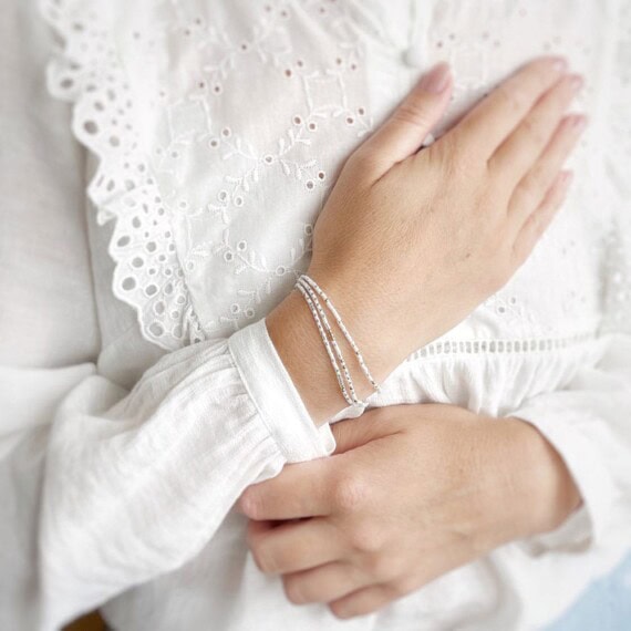 Bracelet mon Bonheur en code morse