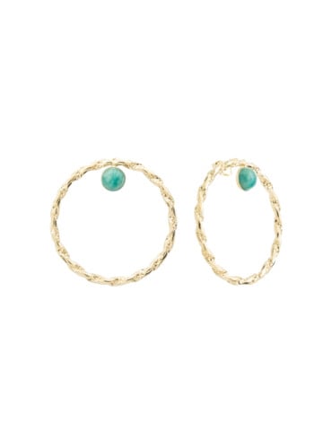 Grandes Boucles d'oreilles torsadées Angela