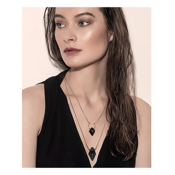 collier en bois