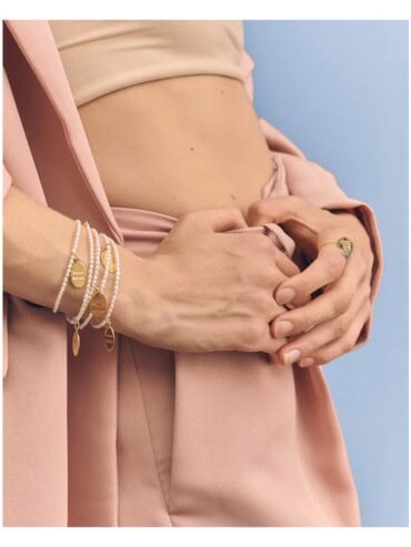 Bracelet perles Olivier
