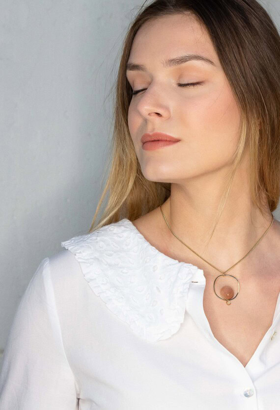 Collier eden pierre du soleil