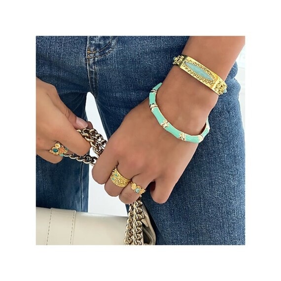 Bague Maha amazonite et quartz rose – Image 4