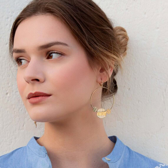 boucles d'oreilles isana