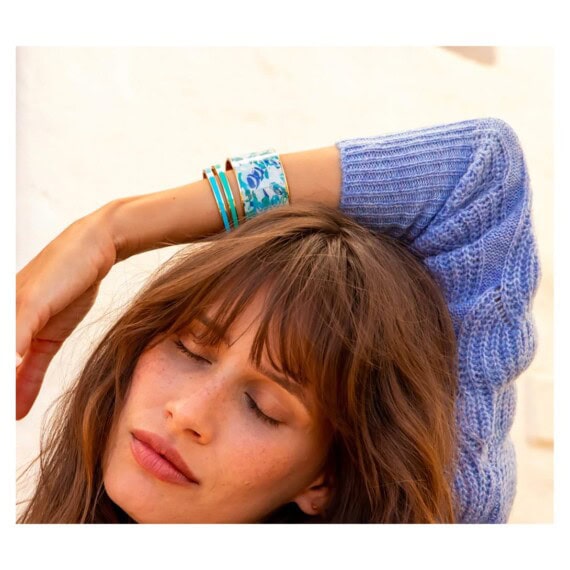 Jonc Bangle Vert Arcadia – Image 2