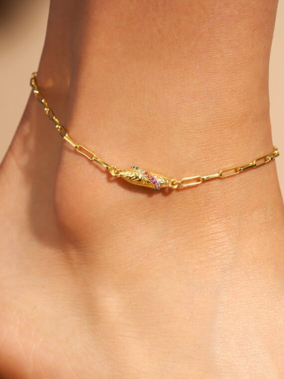 bracelet de cheville rheya