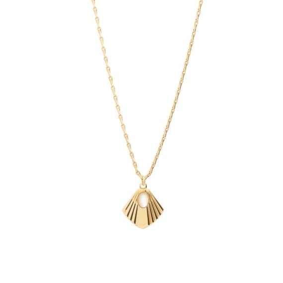 collier shanghai eventail nacre
