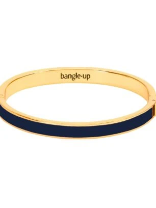 bracelet fermoir bangle bleu nuit