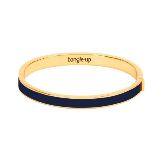 bracelet fermoir bangle bleu nuit