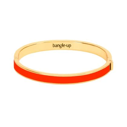 bracelet fermoir bangle tangerine