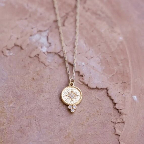 collier comete pendetif etoile virginie berman