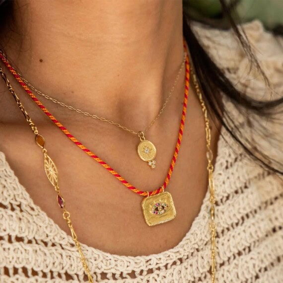 collier comete pendetif etoile virginie berman
