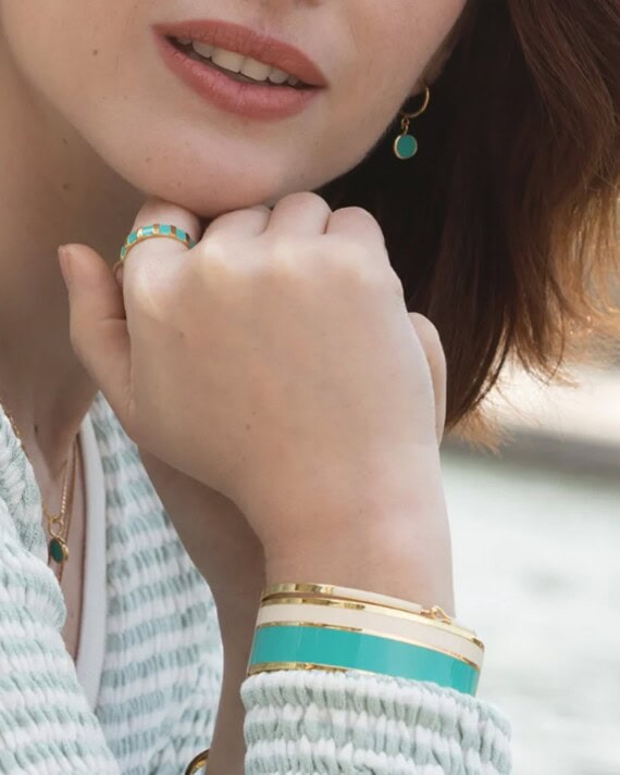 bracelet vaporetto vert arcadia