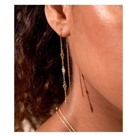 boules d'oreilles sitara aventurine