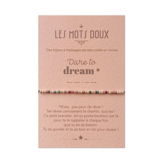 Dare to dream - Bracelet n'oublie pas de rêver - Les Mots Doux