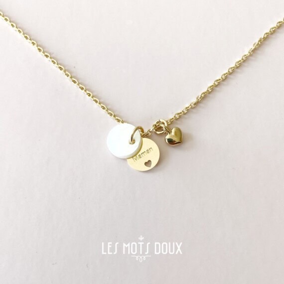 collier message secret maman les mots doux
