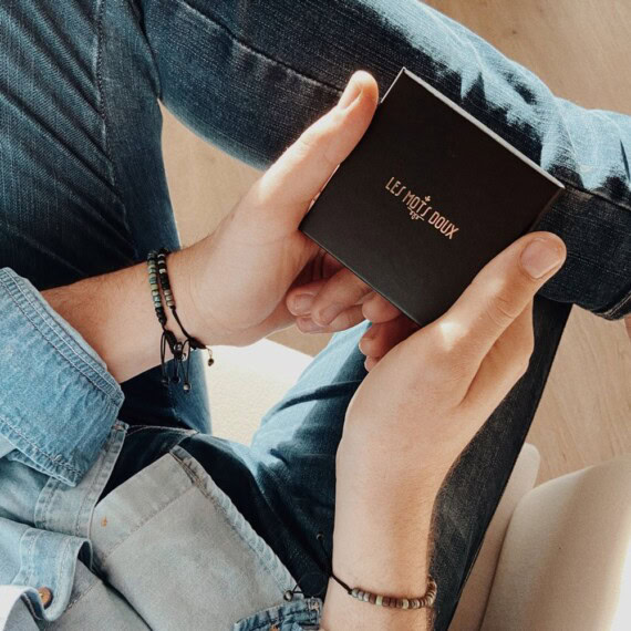 bracelet homme bonheur - Les Mots Doux
