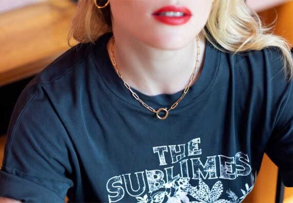 collier pure 5 femme