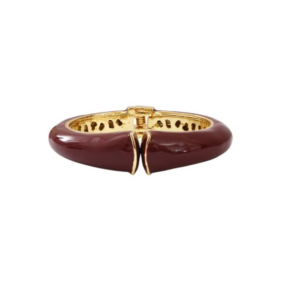 Jonc laque bordeaux collection grenade Dear charlotte