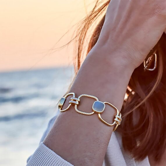 bracelet kaia pierre fine labradorite