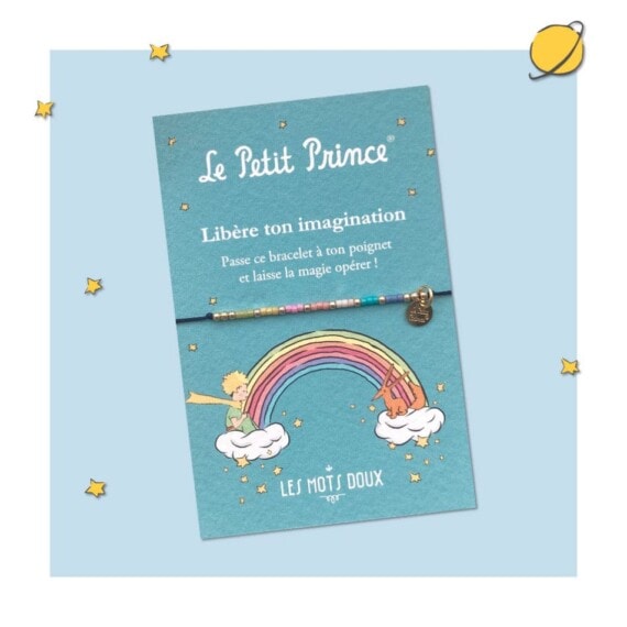 bracelet magique arc en ciel Le petit prince. Perles