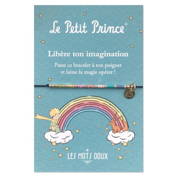 bracelet magique arc en ciel Le petit prince. Perles