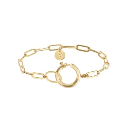 bracelet pure 5 grands maillons rectangles