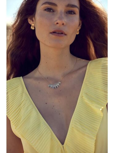 Collier resplendissant Plumes