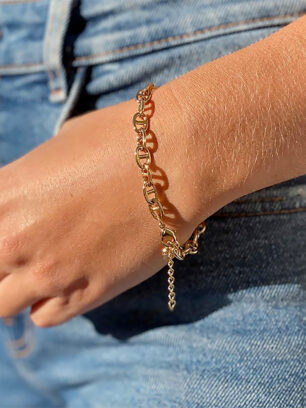 bracelet aqua marine