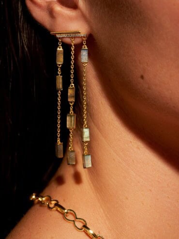 Boucles Mara Labradorite