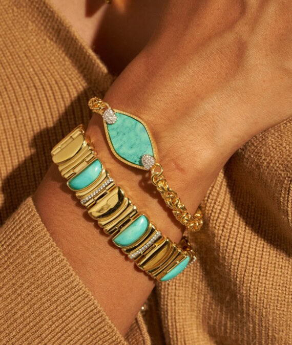 Bracelet seema turquoise be maad
