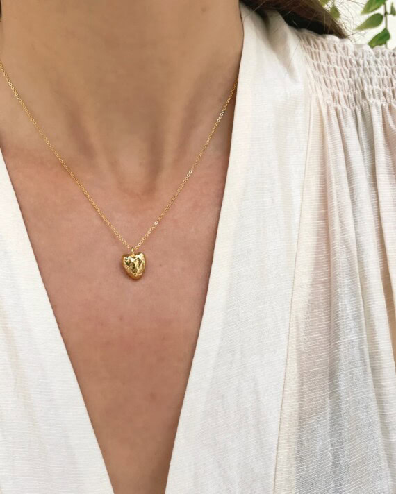Collier cœur Hory femme