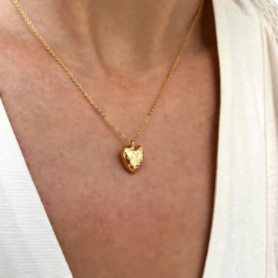 Collier cœur Hory femme