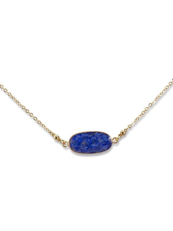 Collier mahini lapis-lazuli