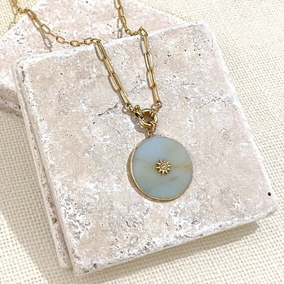 Collier arcadia amazonite